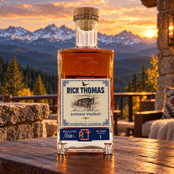 Rick Thomas American Straight Bourbon Whiskey